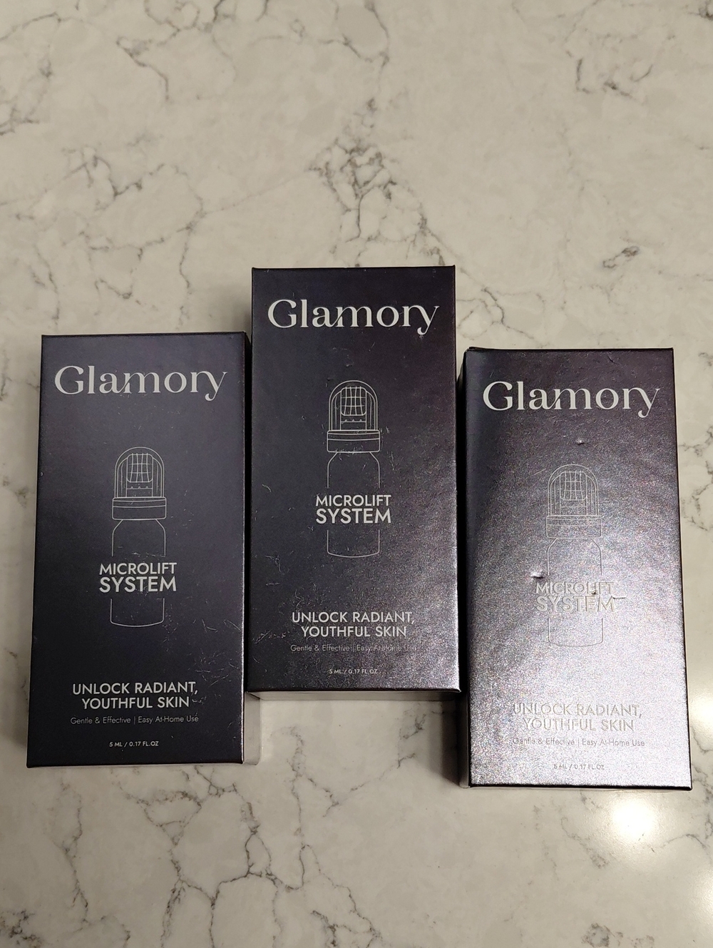 NIB Set Of 3 * Glamory Micro-needling Micro Infusion Microlift System Skincare